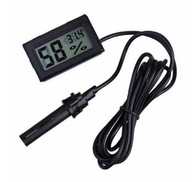 Міні термометр-гігрометр TPM-30