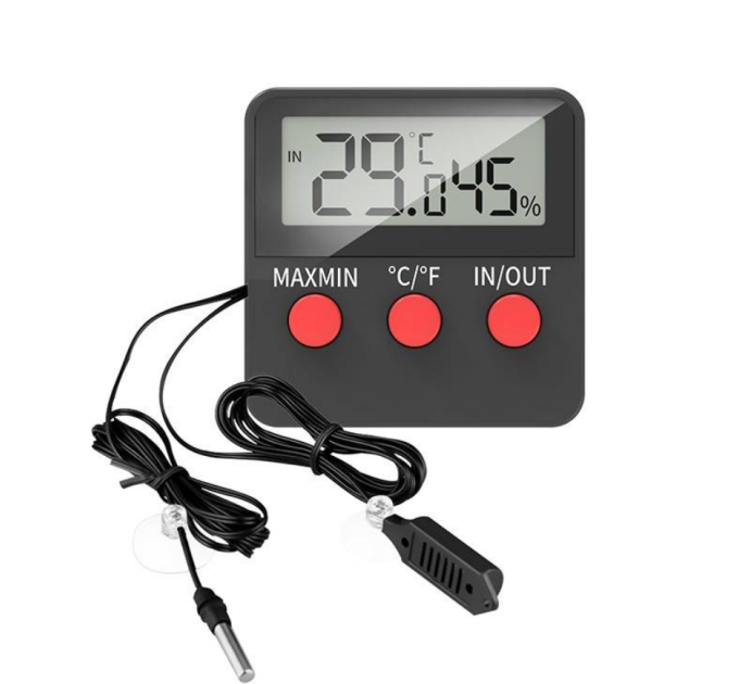 Гигрометр, термометр с выносным датчиком температуры и влажности Weather station 2