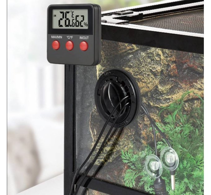 Гигрометр, термометр с выносным датчиком температуры и влажности Weather station 2