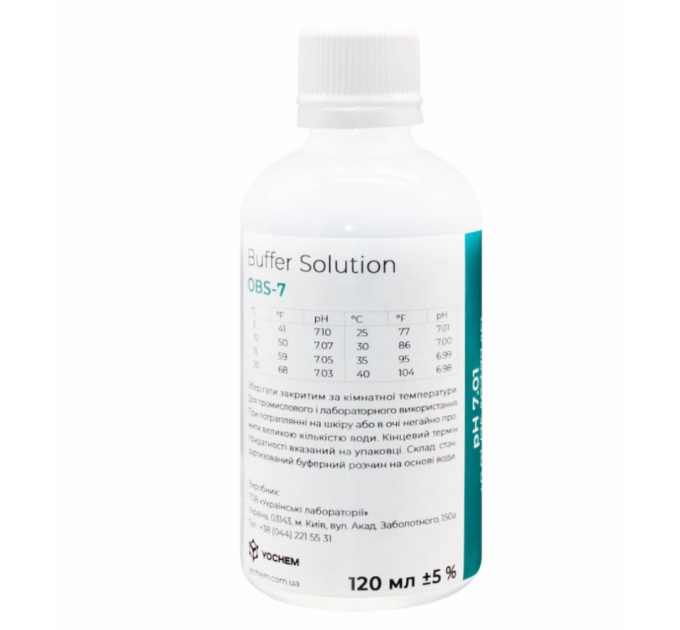Калибровочный раствор OBS pH7 120 мл
