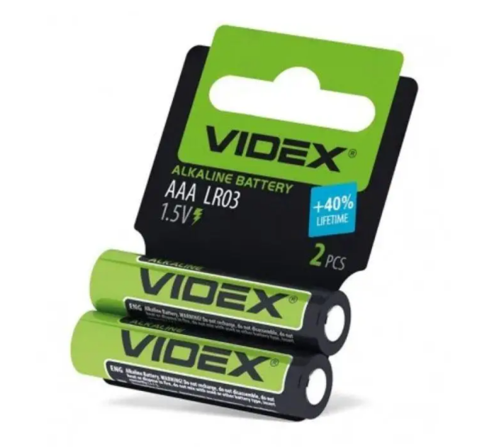 Батарейка Videx ААА Щелочная 1.5V LR03