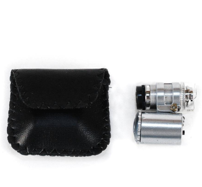 Микроскоп Карманный с подсветкой х60