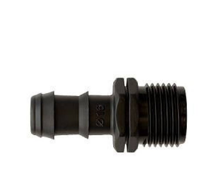 Муфта йорж 16 мм - НР 1/2»