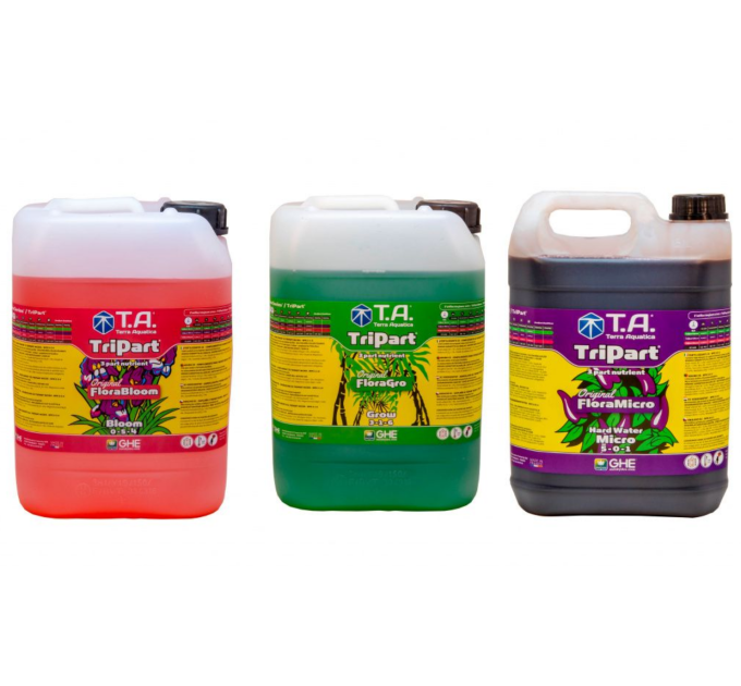 Трикомпонентний комплект Terra Aquatica (GHE) серії Flora HW 5L