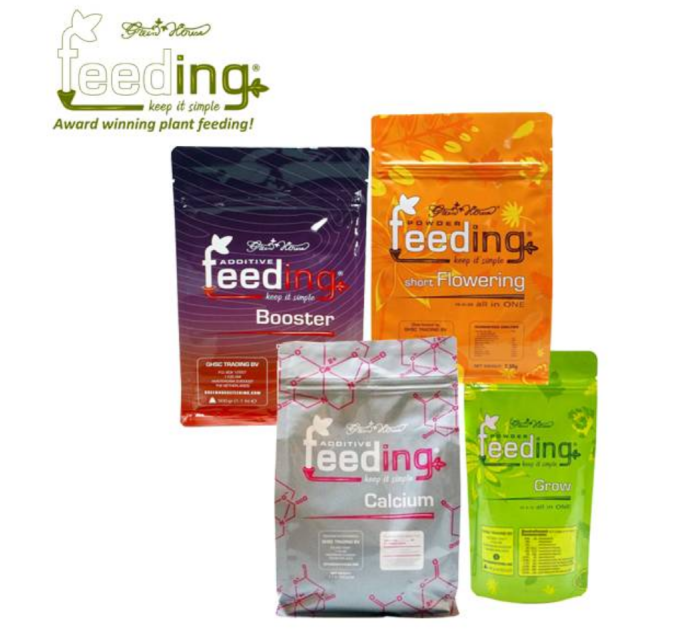 Комплект добрив на весь цикл Powder feeding Short Flowering L