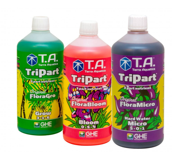 Комплект Terra Aquatica Tripart (GHE) Flora Series HW 1L