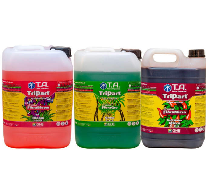 Комплект Terra Aquatica Tripart (GHE) Flora Series SW 5L
