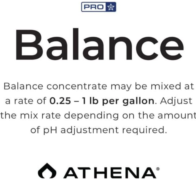Буферизатор поживного розчину Athena PRO Balance для стабільного pH 4.53 kg