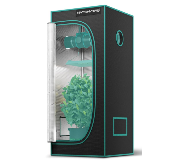 Гідропонний намет для вирощування -70x70x160 см