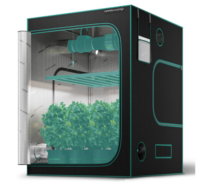 Гідропонний намет для вирощування -150x150x200 см