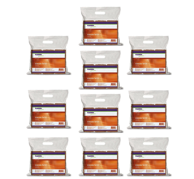 Кокосовий брикет Plagron Cocos Brix (6 шт), 10 упаковок