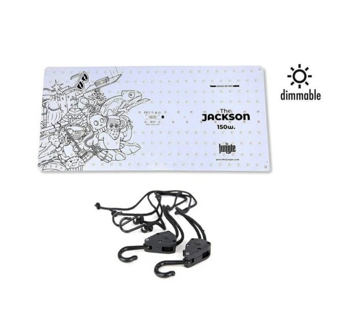 Комплект LED лампа THE JACKSON 150W V1, the Jungle (ручний димінг) + Підвіси Lighthangers 5kg