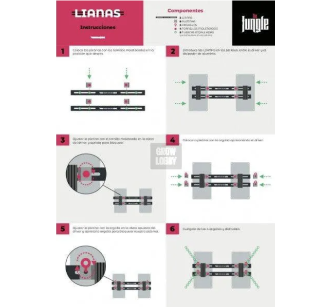 З'єднувач LED панелей LIANA, the Jungle