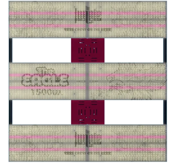 LED лампа THE EAGLE 750W, the Jungle (bluetooth димінг)