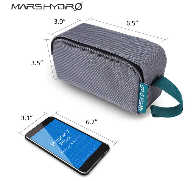 Smell Proof Bag 16x9x8см Mars Hydro