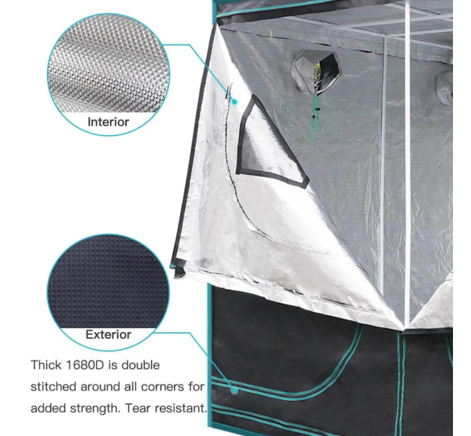 Гроубокс Mars Hydro 240x240x200 см