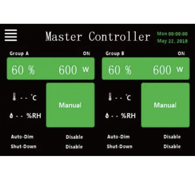 Контролер для ламп Sun Spirit TouchScreen 0-10V