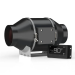 Канальний вентилятор з контролером температури та вологості Quiet Inline Duct Fan 930 m³ 200мм