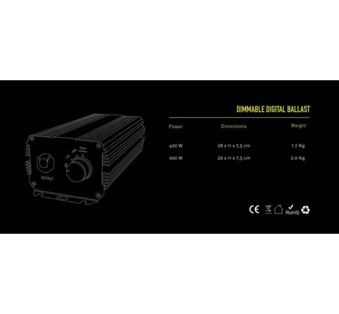 Епра LUMAXPRO для ламп HPS і MH 400 Garden HighPro