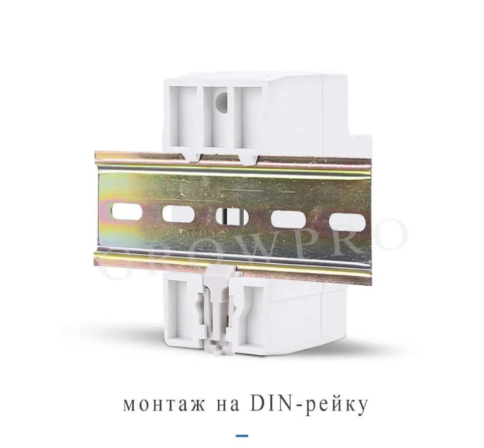 Реле Напруги Дін Taxnell з подвійним дисплеєм 40А 230 V