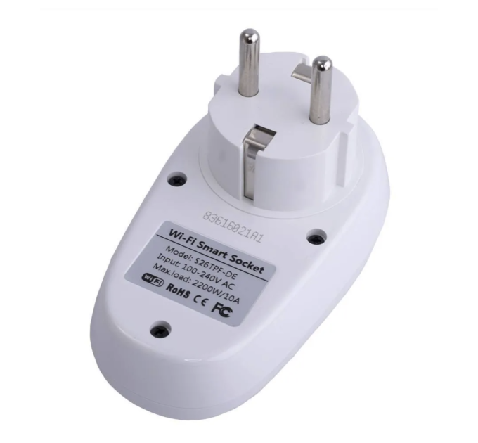  Wi-Fi розетка Sonoff (S26TPF-DE)