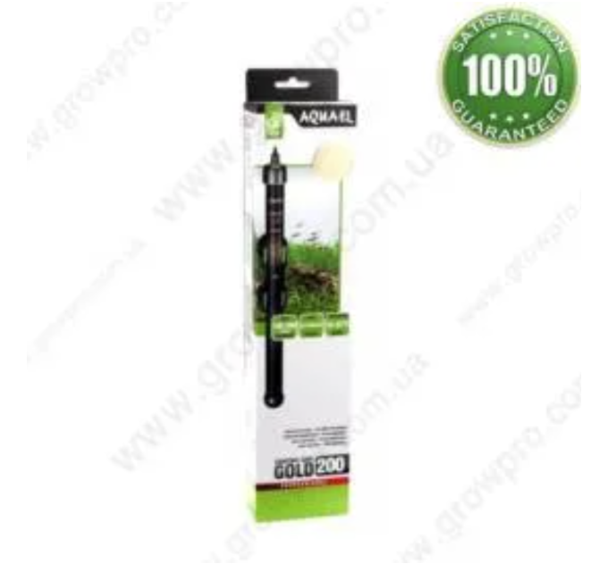 Нагреватель с терморегулятором Aquael Comfort Zone Gold 200 Вт