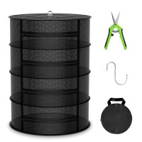 Mars Hydro 4-рівнева сітчаста сушарка для трав із секатором