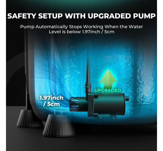 Mars Hydro Новий складаний комплект крапельного зрошення з відром для 8 кімнатних рослин