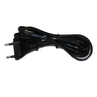 Шнур ШВВП 2х0,75 мідний, плоский 1,8м з виделкою