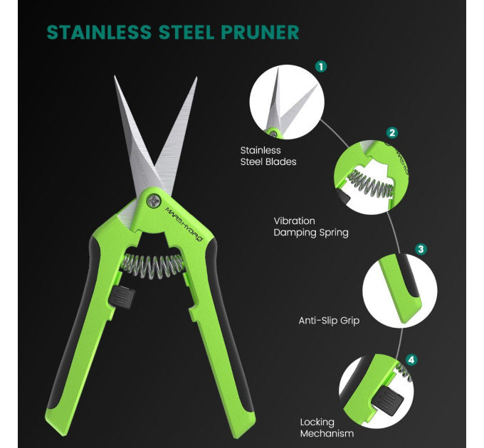 Mars Hydro 6-рівнева сітчаста сушарка для трав із секатором