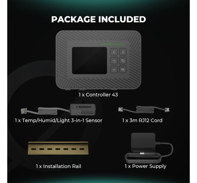  Розумна система контролю клімату Mars Hydro Controller 43