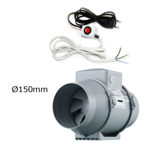 Вентс ТТ ПРО + мережевий шнур швидкості 1/2 (150мм)