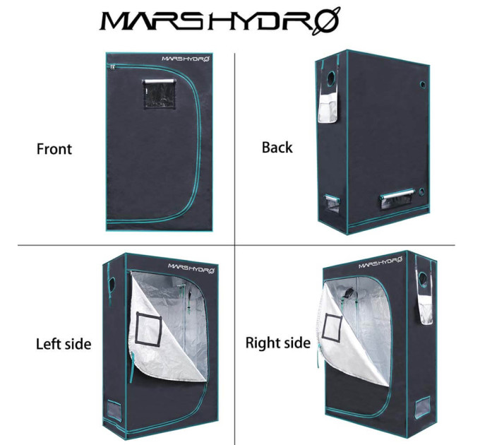 Гроубокс Mars Hydro 60x120x180 см