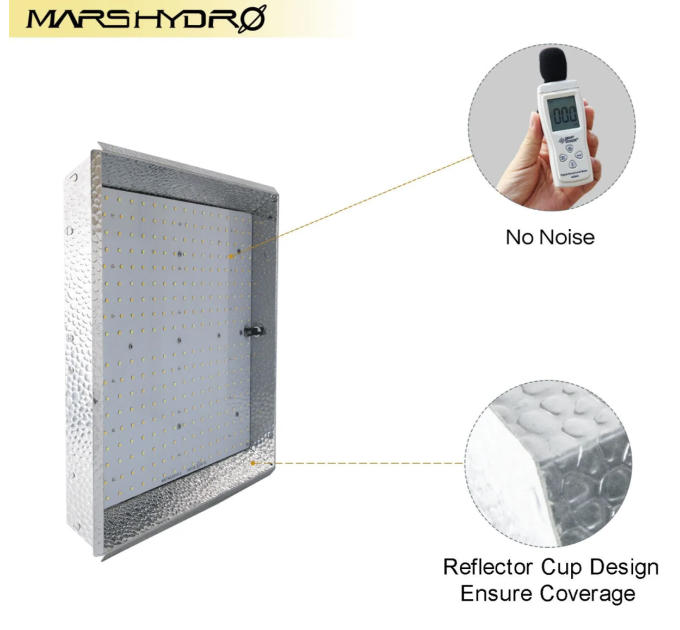 LED лампа Mars TS-1000 LED Full Spectrum Hydroponic LED Grow Light