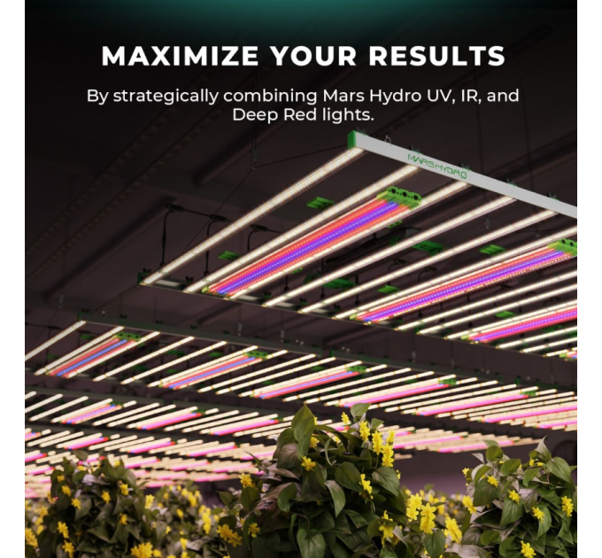 Mars Hydro Adlite UV55 UV Supplemental LED Grow Light Bar (2-Pack)