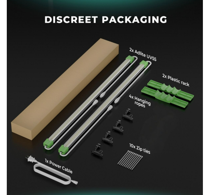 Mars Hydro Adlite UV55 UV Supplemental LED Grow Light Bar (2-Pack)