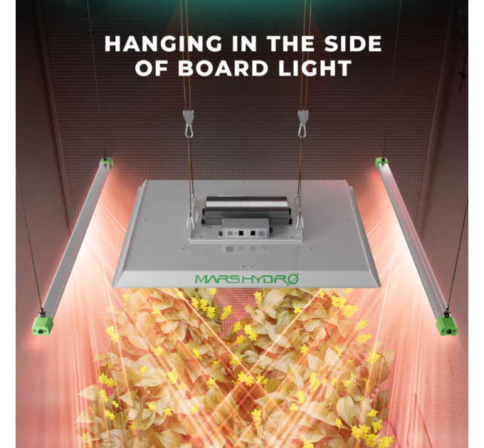 Mars Hydro Adlite R55 Deep Red Supplemental LED Grow Light Bar (2-Pack)