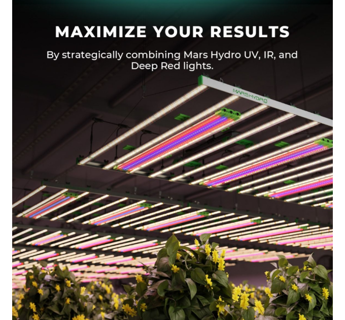 Mars Hydro Adlite R55 Deep Red Supplemental LED Grow Light Bar (2-Pack)