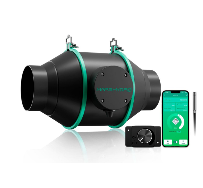 Mars Hydro iFresh 4-Inch Smart Inline Duct Fan