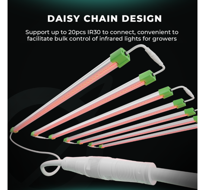 Mars Hydro Adlite IR30 730-745nm IR Supplemental LED Grow Light Bar (2-Pack)