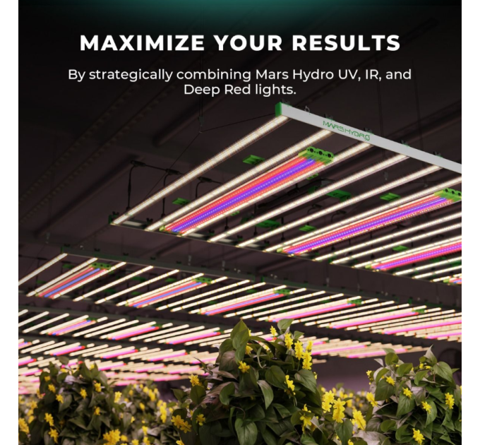 Mars Hydro Adlite IR30 730-745nm IR Supplemental LED Grow Light Bar (2-Pack)