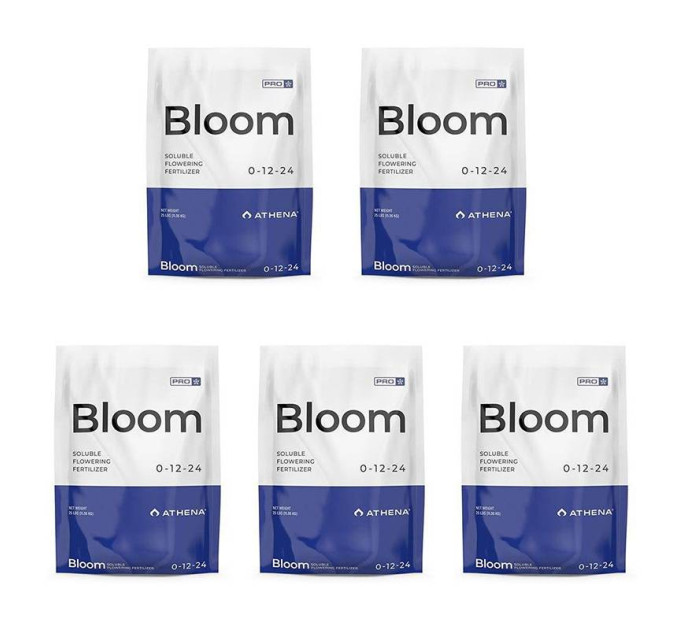 Мінеральне добриво Athena Pro Bloom - 4,53 кг - набір 900 г*5 шт